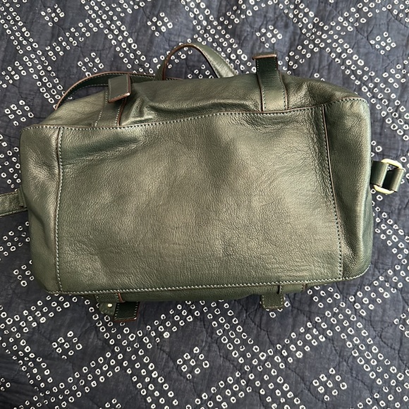 Abro Green Leather Purse - Picture 7 of 8